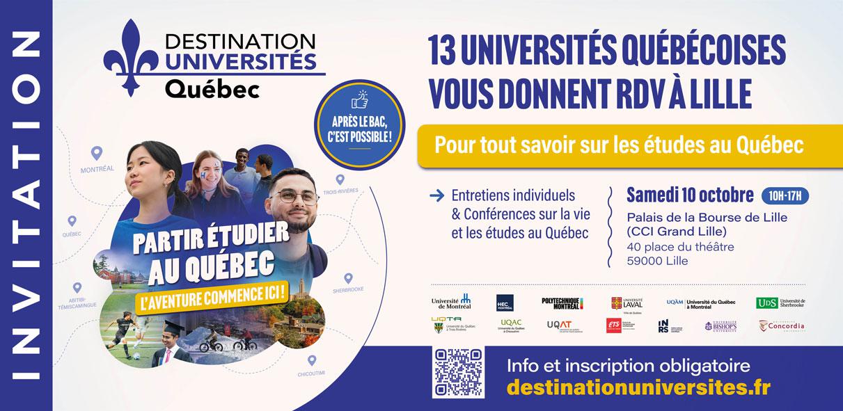 etudier quebec 2026 2027